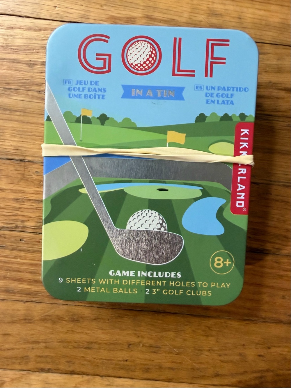 Kikkerland Golf in a Tin Game